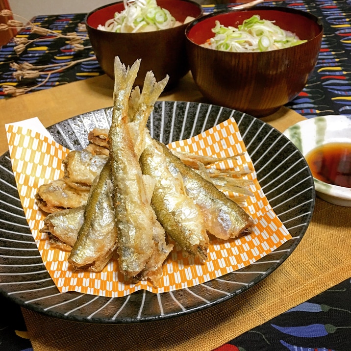 骨まで食べれる！チカの唐揚げ